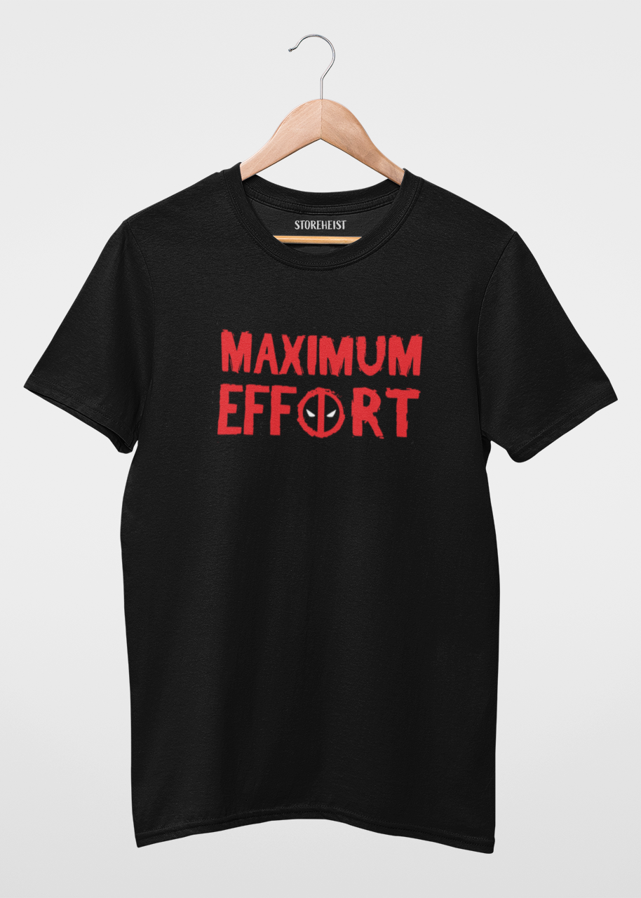 Maximum Effort Deadpool Tee