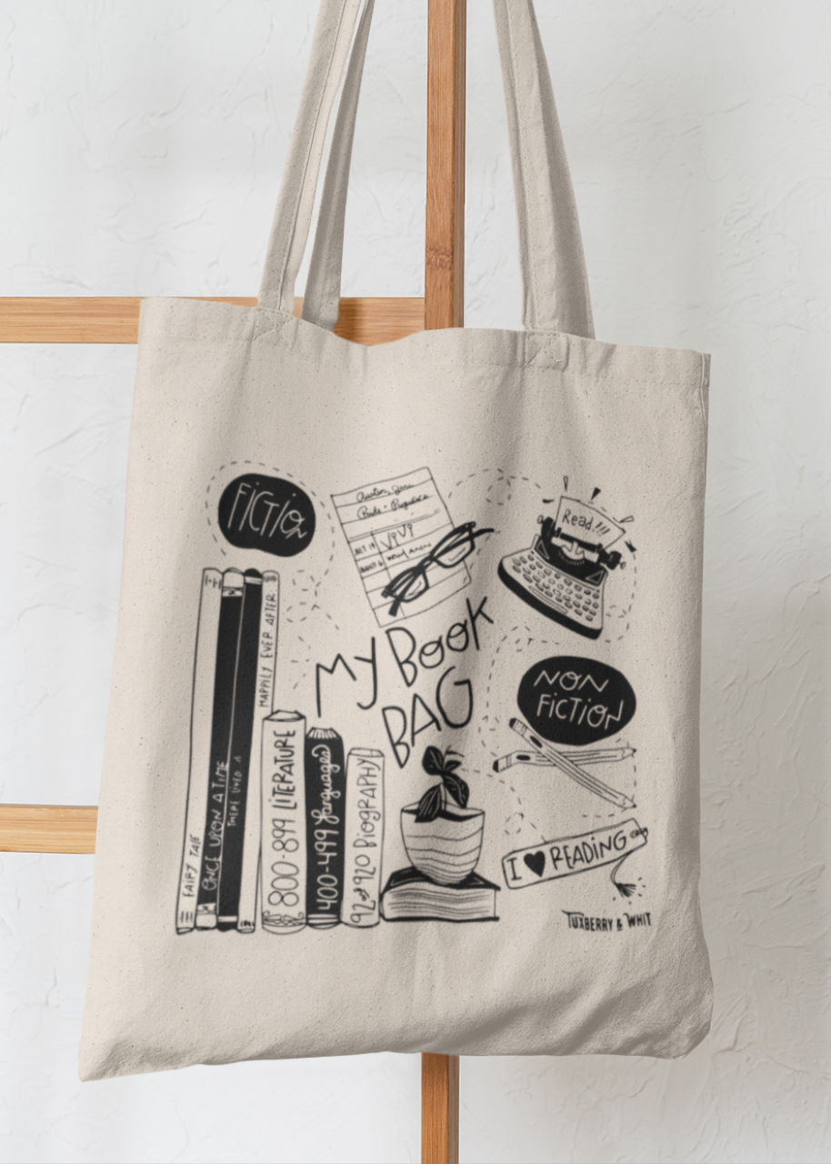 Literary Lover's Tote Bag
