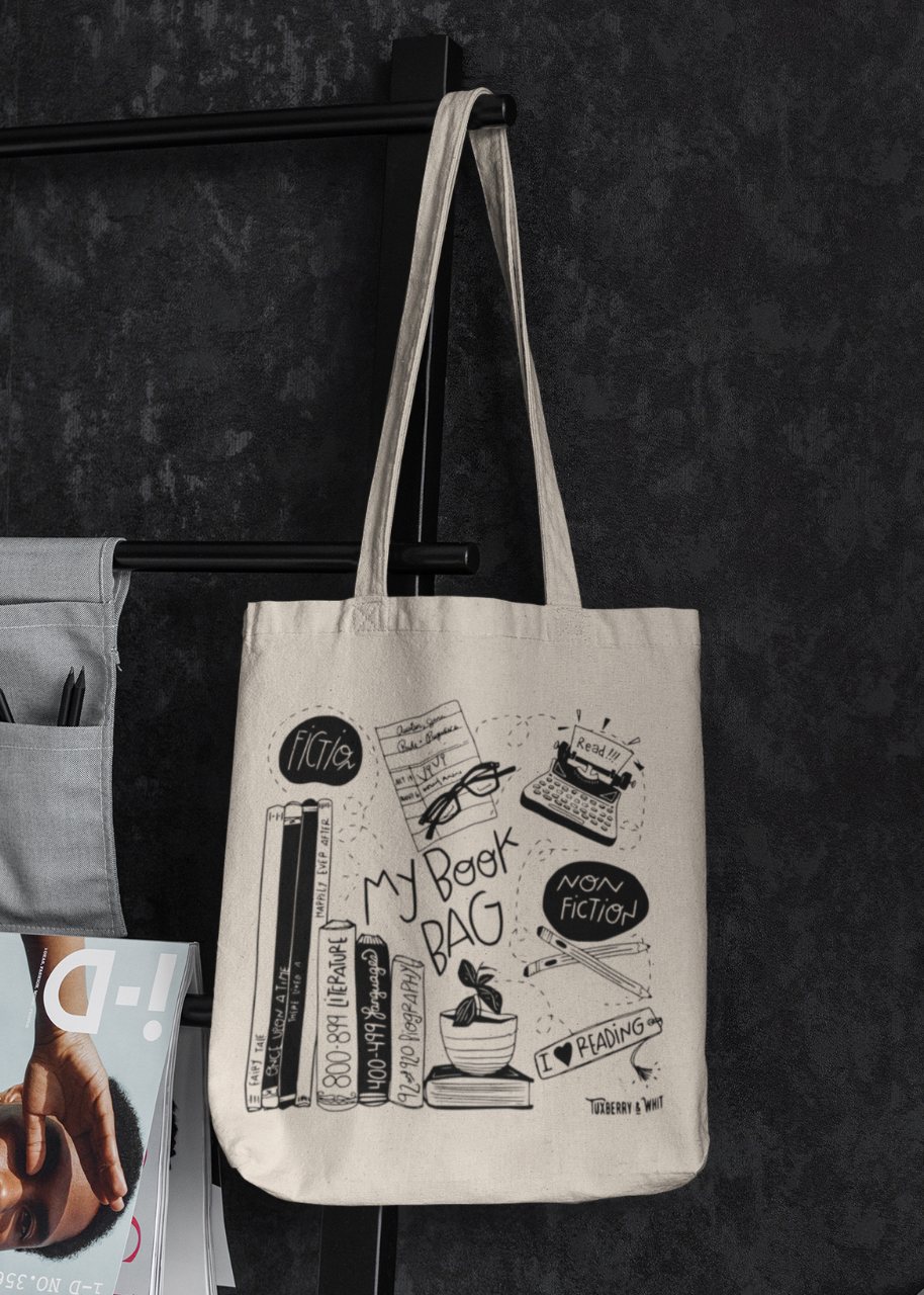 Literary Lover's Tote Bag